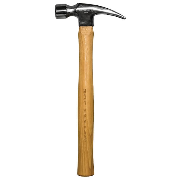 Century Drill And Tool Hammers Wood Handle 24 Oz Straight 15-1/4" Length 72278